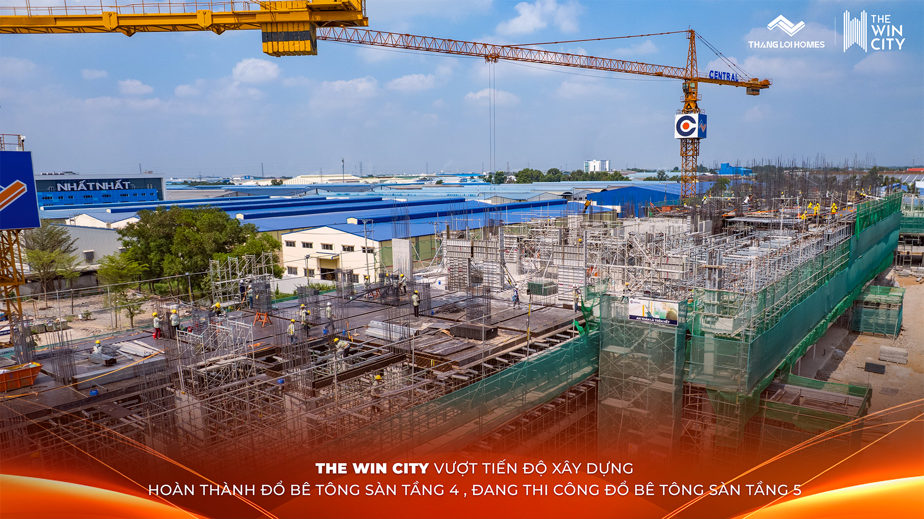 Hạ tầng đường nội khu dự án