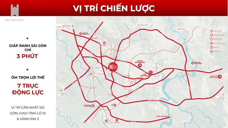 Vị Trí Chiến Lược Của The Win City Đức Hòa