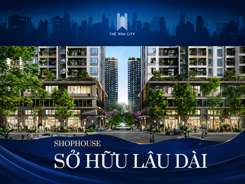 Shophouse tại The Win City