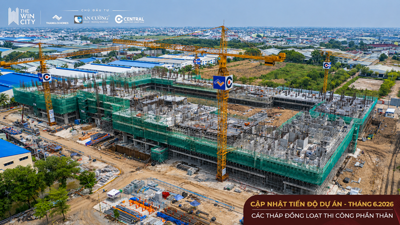 Tiến độ xây dựng