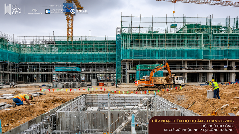 Tiến độ dự án The Win City