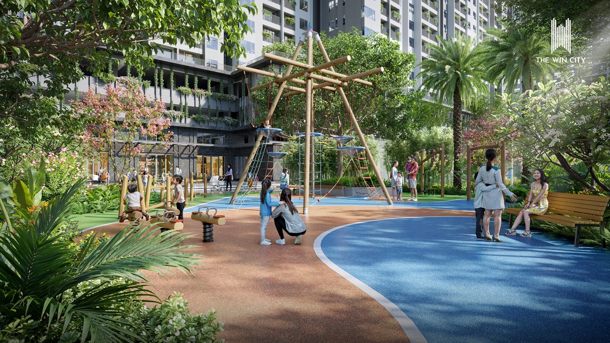Sân chơi phát triển thể chất trẻ em
