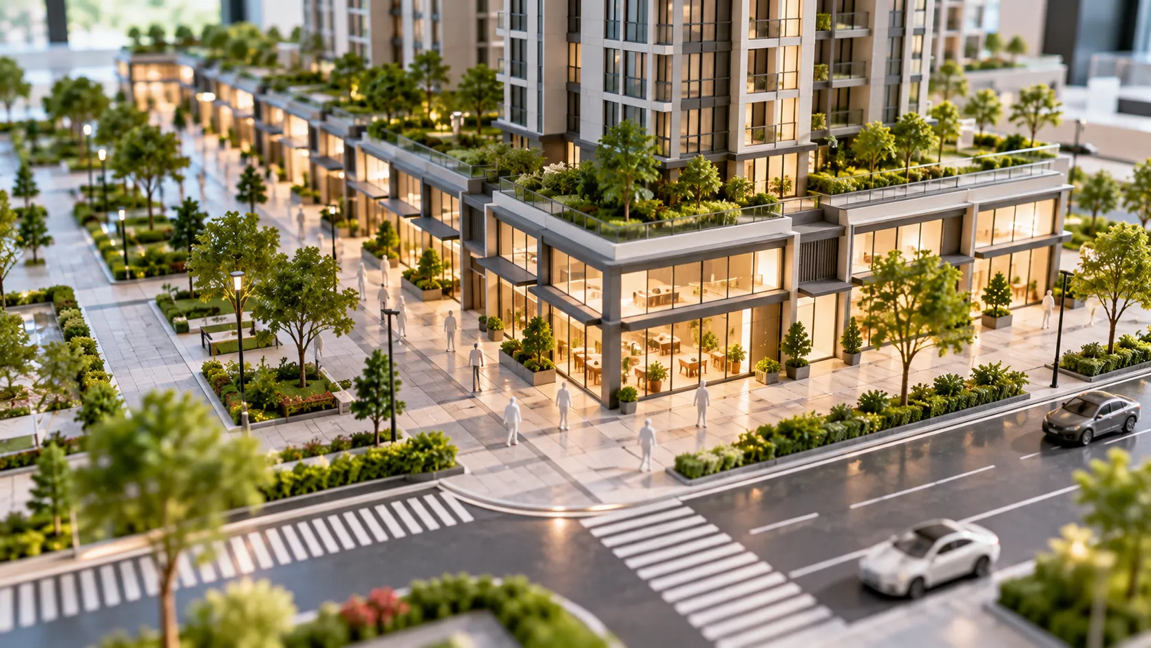 Tiêu chí chọn vị trí shophouse Victory Heights Khối shophouse góc đường với mặt tiền thương mại – Tiêu chí chọn vị trí shophouse Victory Heights