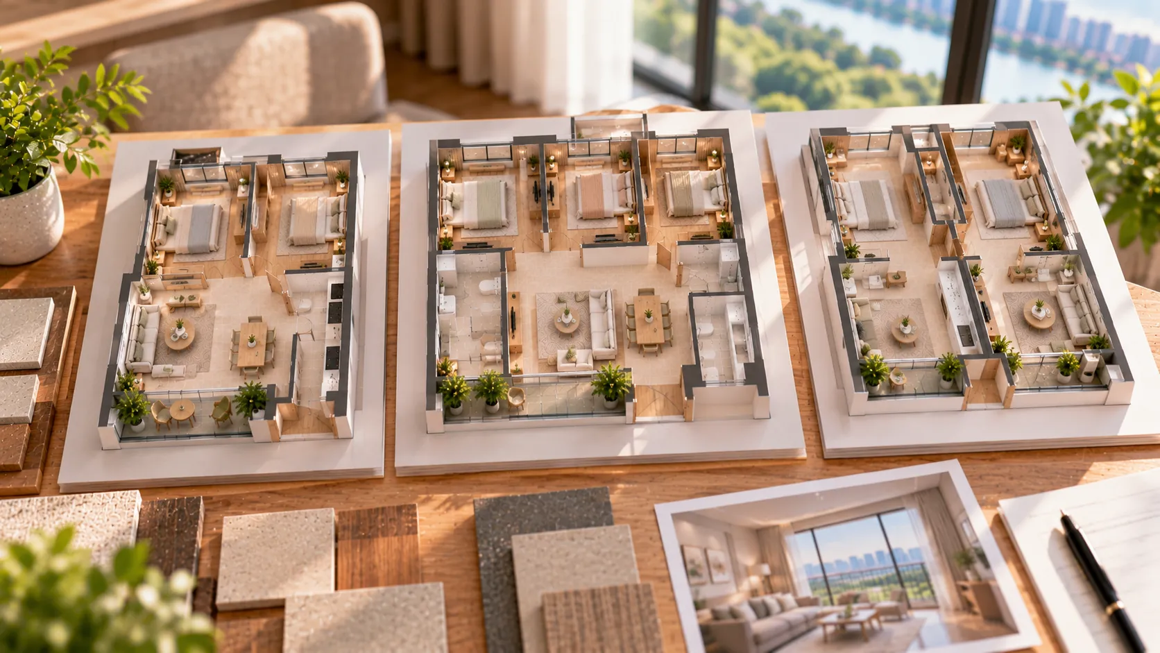 5 tiêu chí đọc layout 3PN Victory Heights Ba mô hình mặt bằng so sánh loại căn hộ – 5 tiêu chí đọc layout 3PN Victory Heights